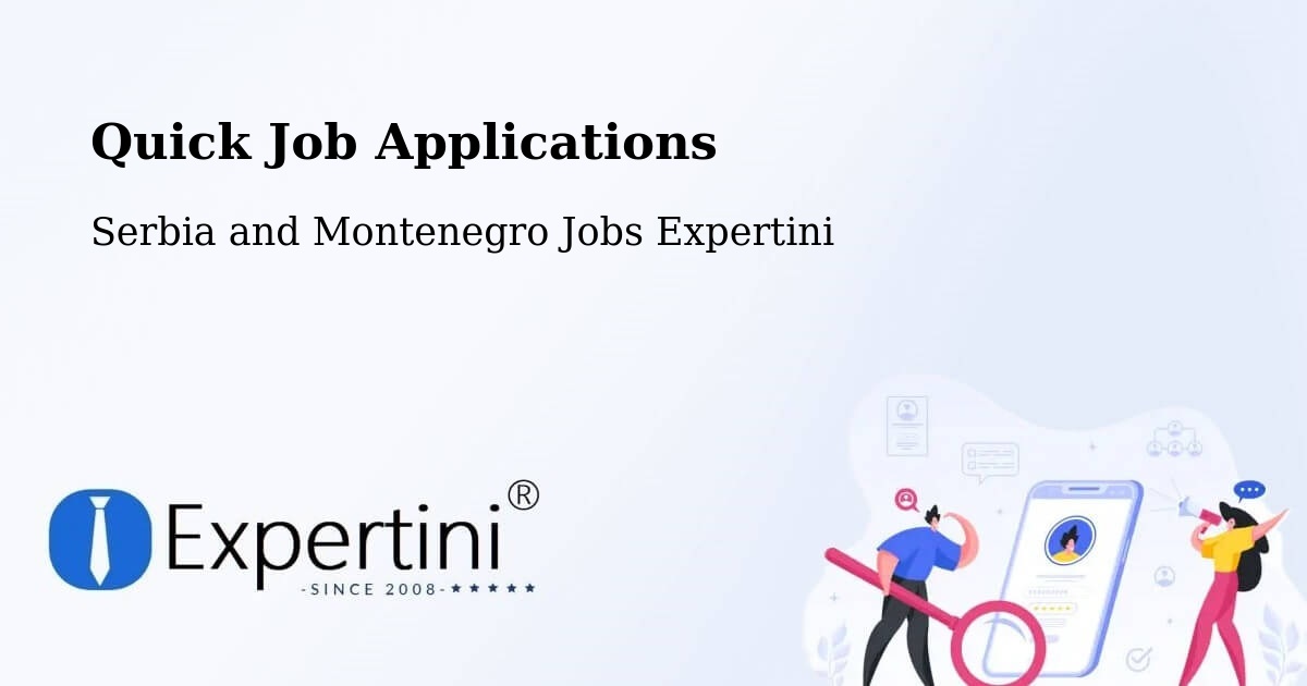 Quick Apply Feature – Mildmay - Serbia and Montenegro Jobs Expertini