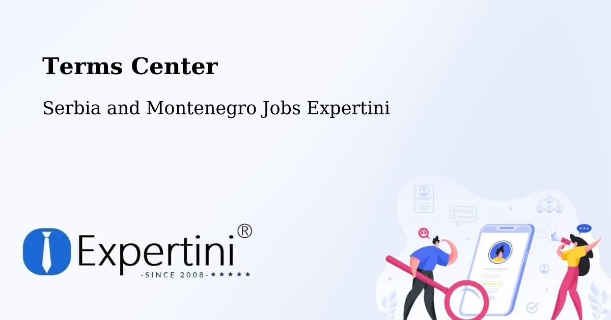 Terms of Service – Mildmay - Serbia and Montenegro Jobs Expertini